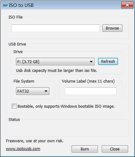 how to make windows 7 starter iso on flash drive
